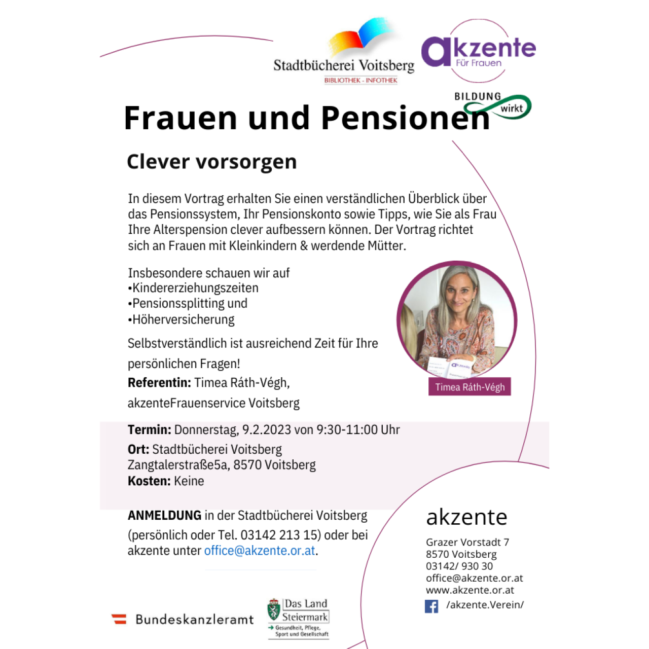 Frauen und Pensionen